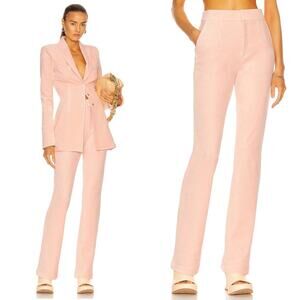 Alexander Wang Women's Size 0 Peak Stacked Pants in Quartz Pink EUC $595